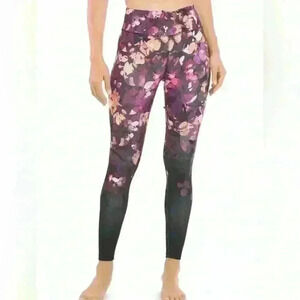 Jockey Sueded Interlock Ombré Floral Print
Leggings Size Women's Small NWOT